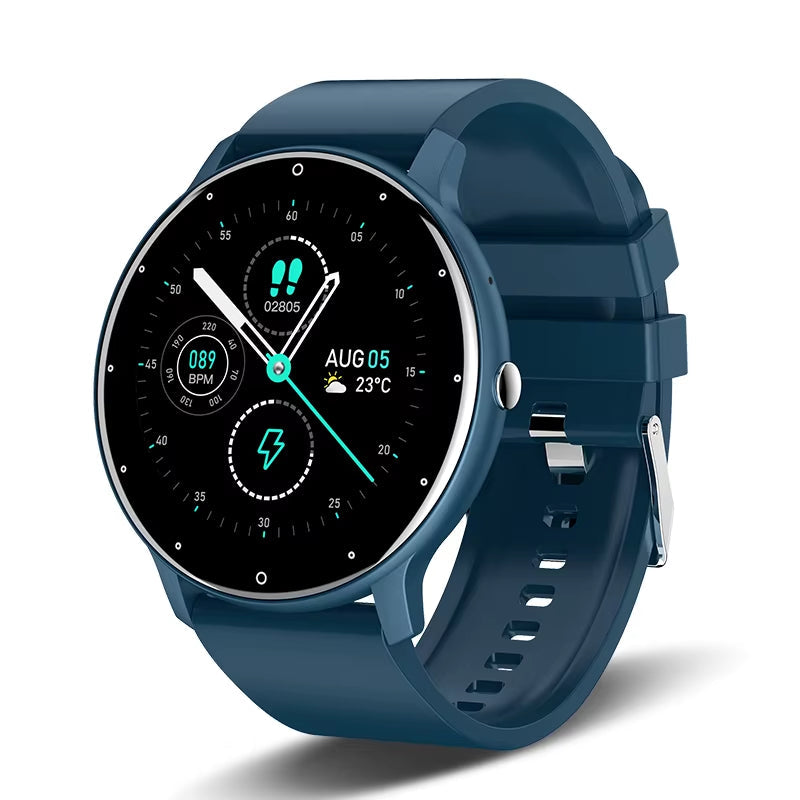 Smart Watch Women Men Full Touch Screen Bluetooth 5.2 Call Waterproof Watches Sports Fitness Tracker Factory IP67 ZL02 New